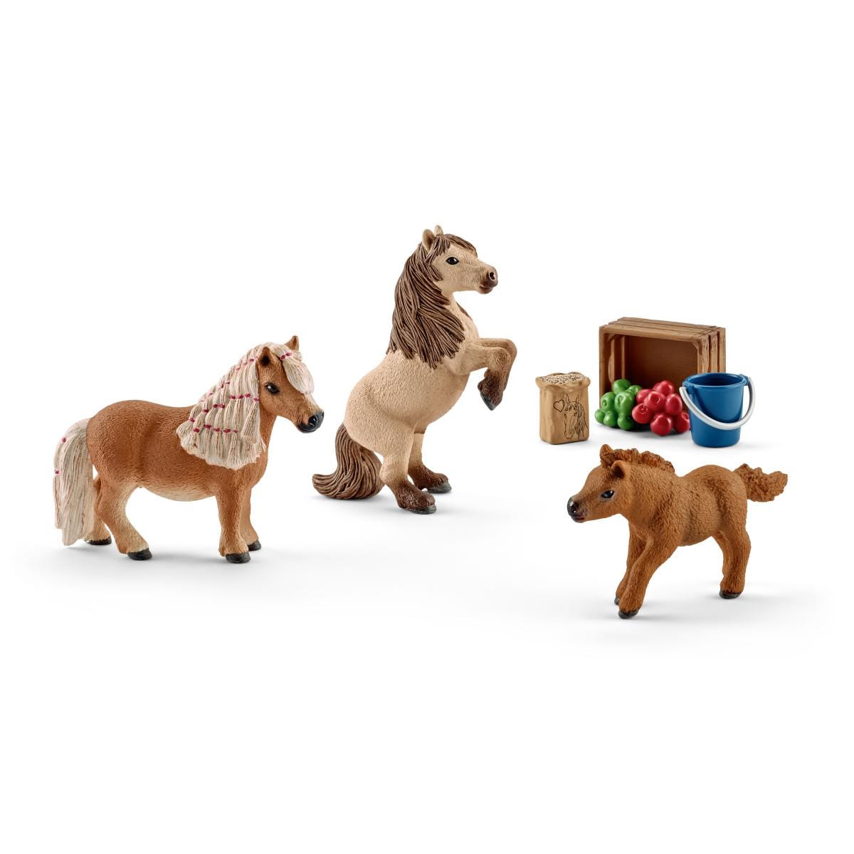 Mini shetlandský pony, rodina