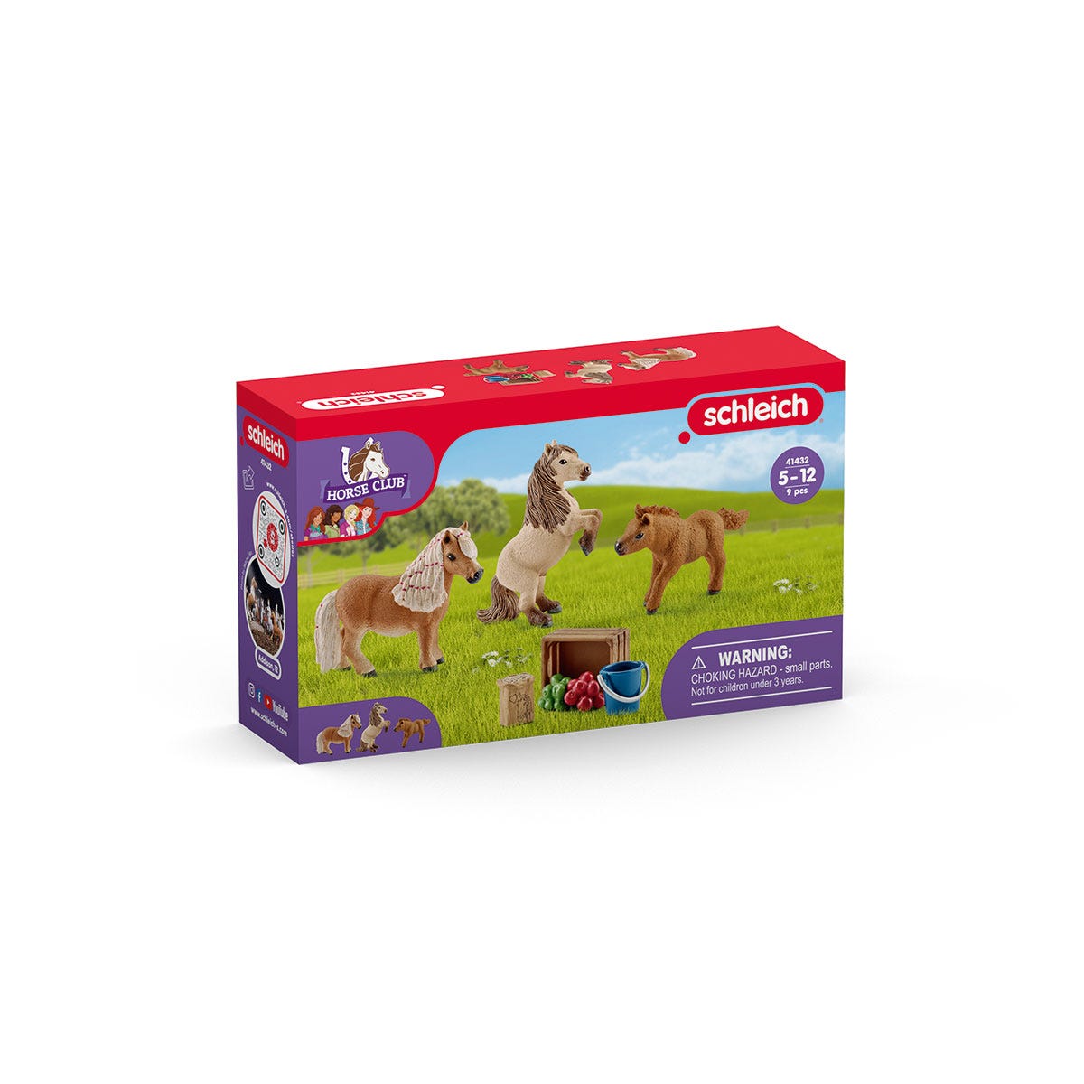 Mini shetlandský pony, rodina