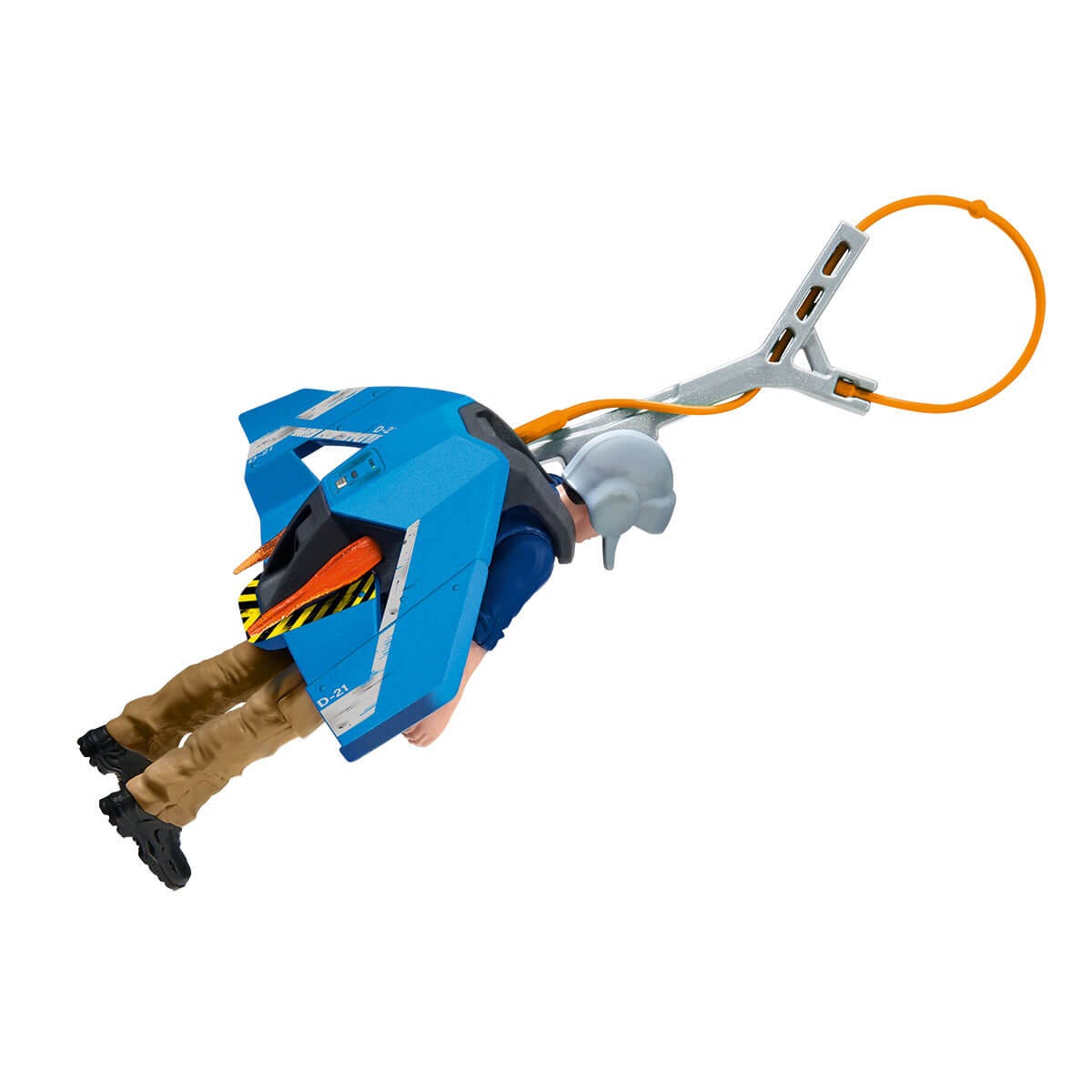 Raketový batoh jetpack k pronásledování