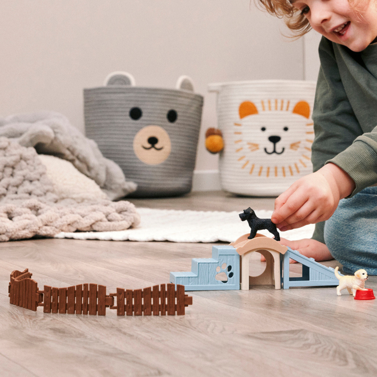 Adventure fun for little puppies